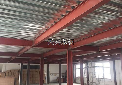 钢结构楼承板安装应用