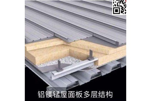 铝镁锰屋面板多层结构